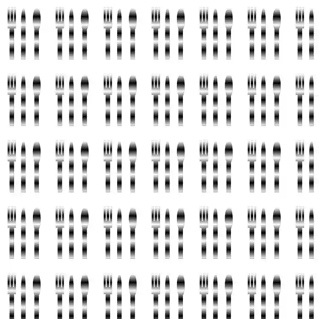 Free download Silverware Dining Background -  free illustration to be edited with GIMP free online image editor