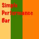 Simple Performance Bar  screen for extension Chrome web store in OffiDocs Chromium