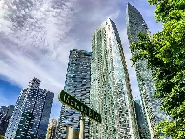 GIMP çevrimiçi görüntü düzenleyici ile düzenlenecek ücretsiz Singapur Binaları Sahnesi ücretsiz fotoğraf şablonu