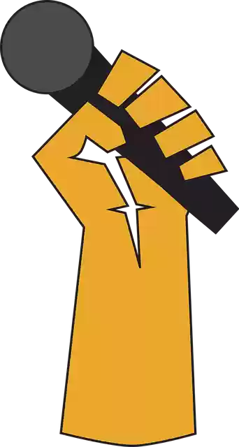 Free download Sing Microphone Hand - Free vector graphic on Pixabay free illustration to be edited with GIMP free online image editor