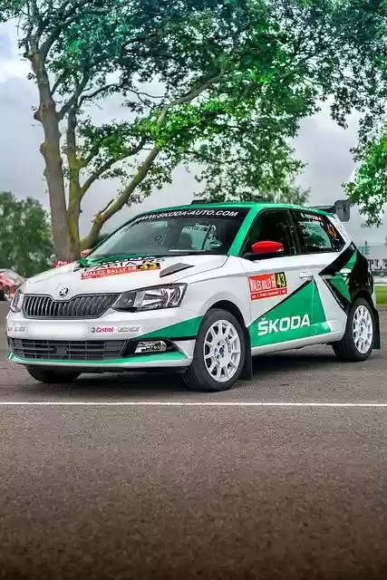 Free download Skoda Fabia Rally Car Hatchback -  free photo or picture to be edited with GIMP online image editor