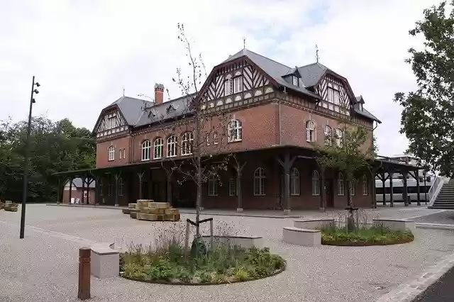 Free download Skodsborg Station Building -  free photo or picture to be edited with GIMP online image editor