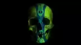Free download Skull Abstract Colour -  free video to be edited with OpenShot online video editor