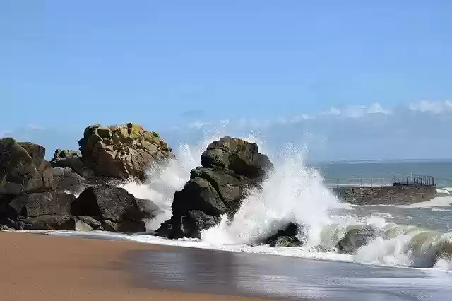 Free download Sky Blue Sea -  free photo or picture to be edited with GIMP online image editor