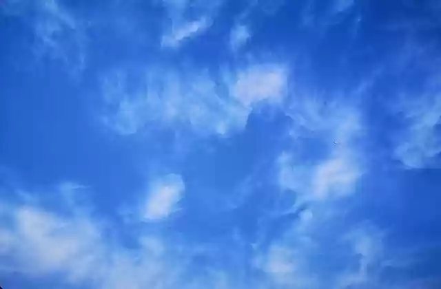 Free download Sky Blue White Cloud -  free free photo or picture to be edited with GIMP online image editor