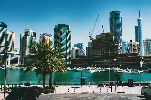 Free download skyline dubai architecture free picture to be edited with GIMP free online image editor