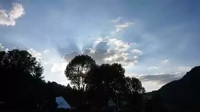 Free download Sky View The Sun -  free photo or picture to be edited with GIMP online image editor