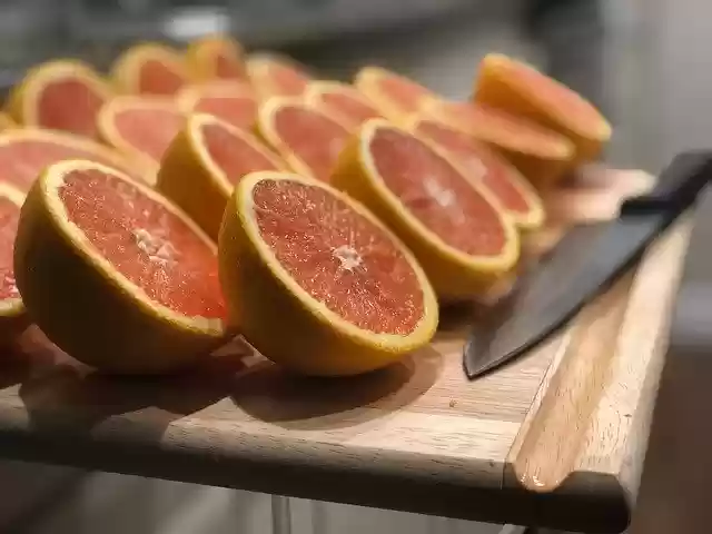 Free download Sliced Grapefruit -  free photo or picture to be edited with GIMP online image editor