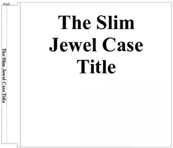 Libreng pag-download ng Slim CD/DVD Jewel Case Cover Templates (Liham) DOC, XLS o PPT na template na libreng i-edit gamit ang LibreOffice online o OpenOffice Desktop online