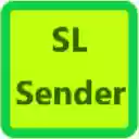 SL Sender  screen for extension Chrome web store in OffiDocs Chromium