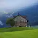 Small house on green grass hill  screen for extension Chrome web store in OffiDocs Chromium