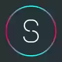 SmallringFX DarkBlue Theme  screen for extension Chrome web store in OffiDocs Chromium