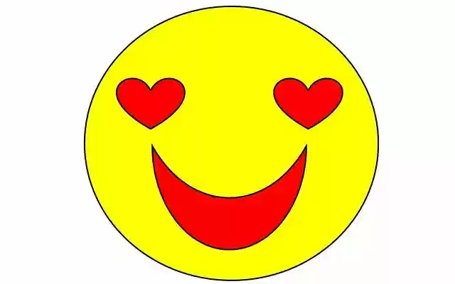 Free download Smile Icon Heart -  free illustration to be edited with GIMP free online image editor