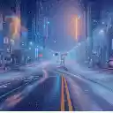 Snow in the city  screen for extension Chrome web store in OffiDocs Chromium
