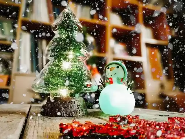 Free download Snowman Christmas Celebration -  free free photo or picture to be edited with GIMP online image editor