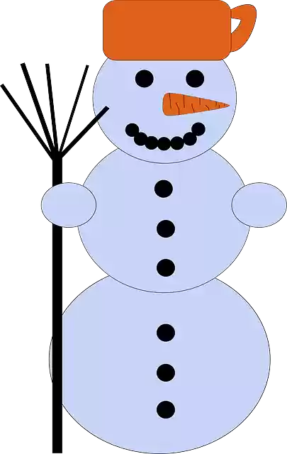 Free download Snowman Winter Cold - Free vector graphic on Pixabay free illustration to be edited with GIMP free online image editor