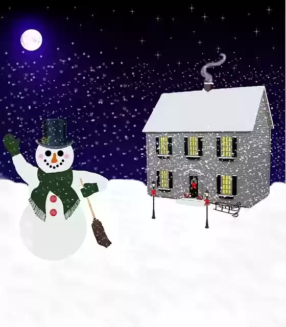 Free download Snow Snowman Winter -  free photo or picture to be edited with GIMP online image editor