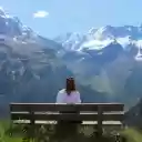 snowy mountains and sunshine  screen for extension Chrome web store in OffiDocs Chromium