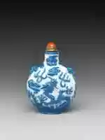 Free download Snuff Bottle with Dragon Chasing a Flaming Pearl free photo or picture to be edited with GIMP online image editor
