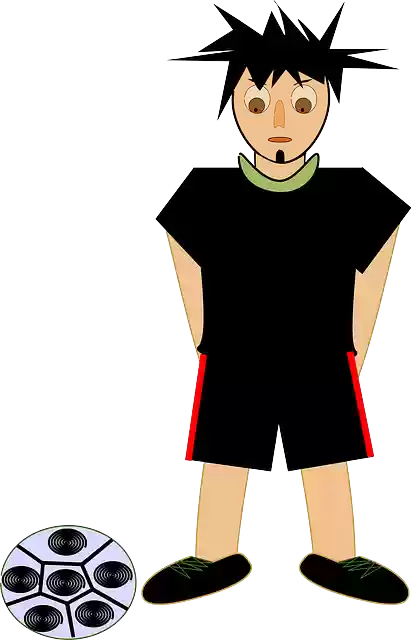 Free download Soccer Player Futball - Free vector graphic on Pixabay free illustration to be edited with GIMP free online image editor