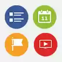 Social Media Quick Links  screen for extension Chrome web store in OffiDocs Chromium