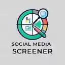Social Media Screener  screen for extension Chrome web store in OffiDocs Chromium