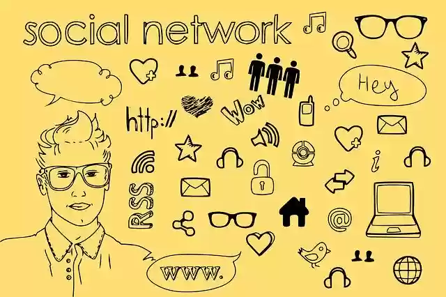 Free download Social Network Media Friendship -  free illustration to be edited with GIMP free online image editor