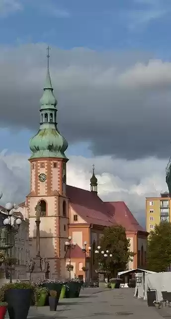 Free download Sokolov The Old Square Church -  free photo or picture to be edited with GIMP online image editor