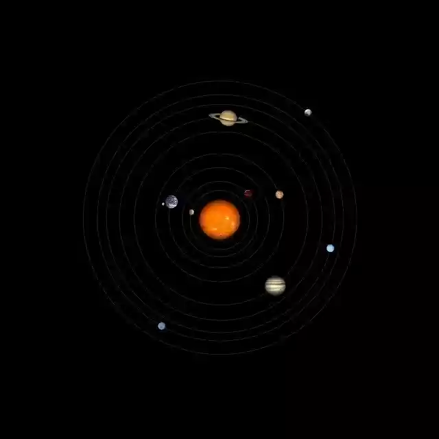Free download Solar System Planets -  free illustration to be edited with GIMP free online image editor