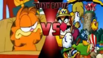 Free download Sold Garfield Vs Wario By Datmustacheman Dcoo 4rj free photo or picture to be edited with GIMP online image editor