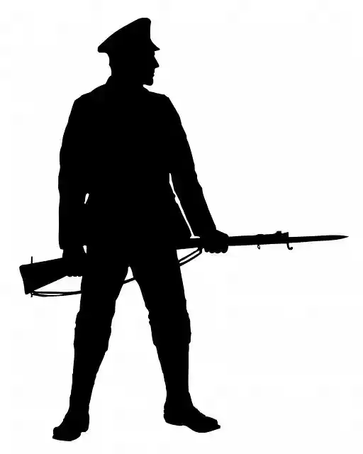 Muat turun percuma Soldier Rifle Bayonet - ilustrasi percuma untuk diedit dengan editor imej dalam talian percuma GIMP