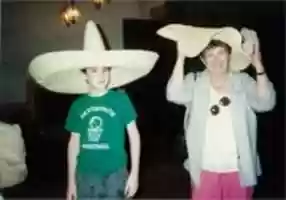 Free download Sombrero worn by Sommers free photo or picture to be edited with GIMP online image editor