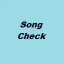 Song Check  screen for extension Chrome web store in OffiDocs Chromium