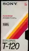 Free download Sony Dynamicron VHS Tape Cover - T120SD -027242403390 free photo or picture to be edited with GIMP online image editor