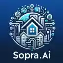 Sopra.ai Real Estate Assistant  screen for extension Chrome web store in OffiDocs Chromium