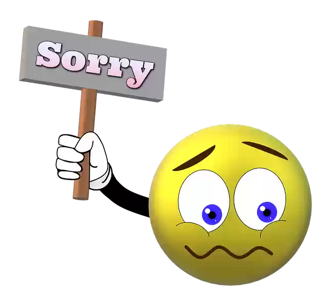 Descarga gratuita Sorry Excuse Me I Beg Your Pardon ilustración gratuita para editar con el editor de imágenes en línea GIMP