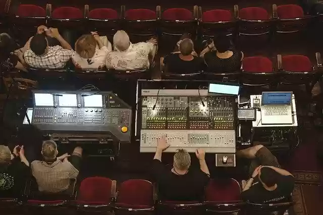 Free download Sound Concert Preparation -  free photo or picture to be edited with GIMP online image editor