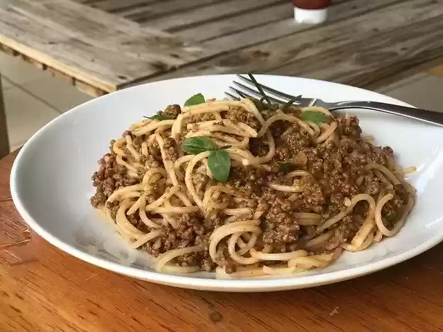 Free download Spaghetti Pasta Food -  free photo or picture to be edited with GIMP online image editor