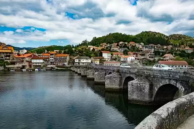 Free download Spain Bridge River -  free photo or picture to be edited with GIMP online image editor