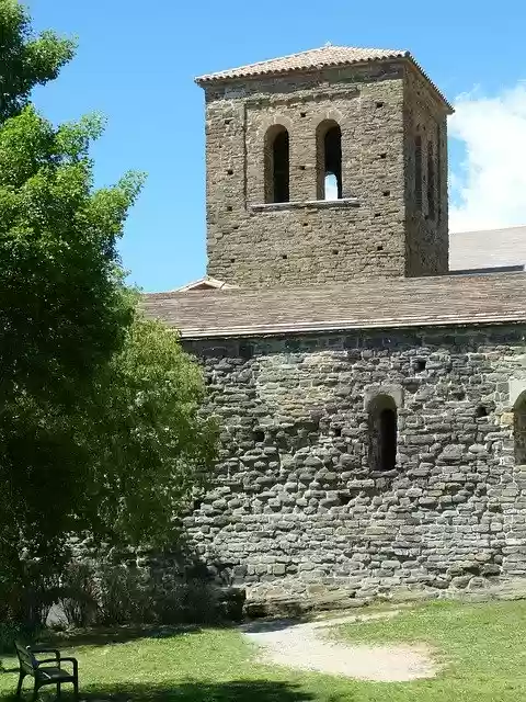 Free download Spain Catalonia Monastery -  free photo or picture to be edited with GIMP online image editor