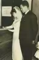 Free download Spanish couple getting married ( Circa, 1966 ) free photo or picture to be edited with GIMP online image editor