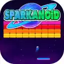 Sparkanoid Game Slow down time to gain an advantage!  screen for extension Chrome web store in OffiDocs Chromium