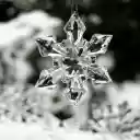 Sparkling snowflakes  screen for extension Chrome web store in OffiDocs Chromium