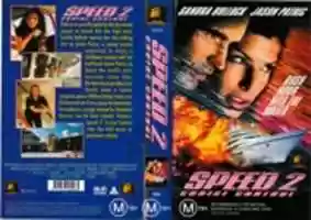 Free download Speed 2: Cruise Control 1998 VHS Cover Art free photo or picture to be edited with GIMP online image editor