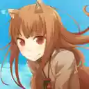 Spice and Wolf blue sky theme 1920x1080  screen for extension Chrome web store in OffiDocs Chromium