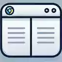 Split Screen in Tab ChatGPT Sidebar  screen for extension Chrome web store in OffiDocs Chromium