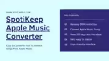 Free download spotikeep-apple-converter-key-features free photo or picture to be edited with GIMP online image editor