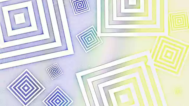 Free download Squares Blue Yellow -  free illustration to be edited with GIMP free online image editor