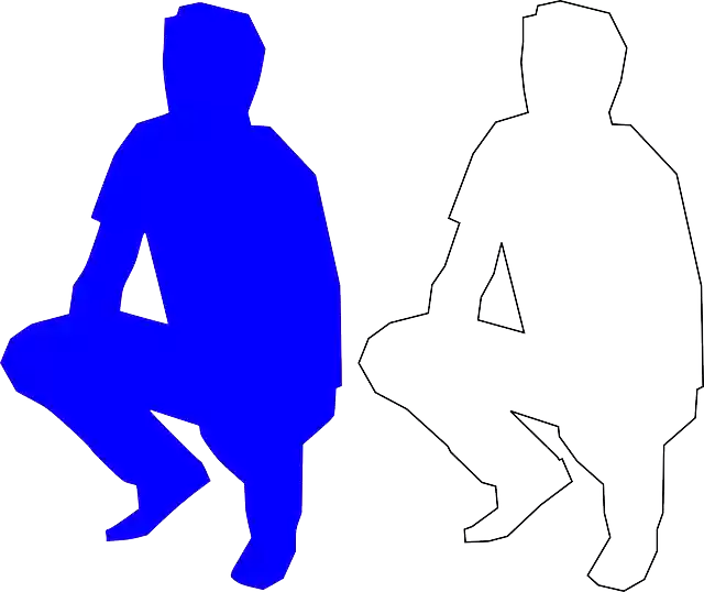 Free download Squatting Man Adult - Free vector graphic on Pixabay free illustration to be edited with GIMP free online image editor
