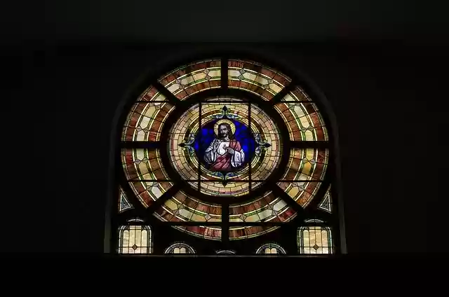 Free download Stained Glass Church -  free photo or picture to be edited with GIMP online image editor